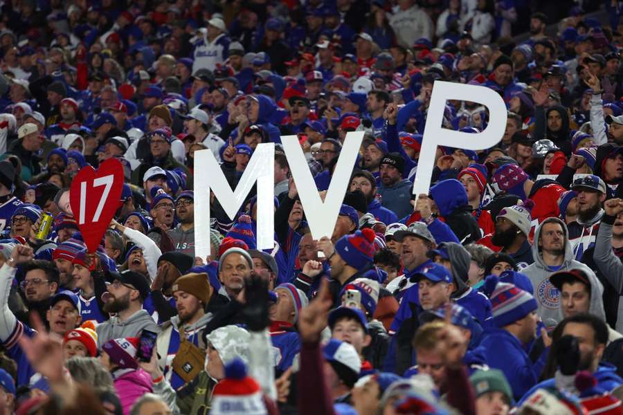 Fans der Buffalo Bills fordern Quarterback Josh Allen als MVP.