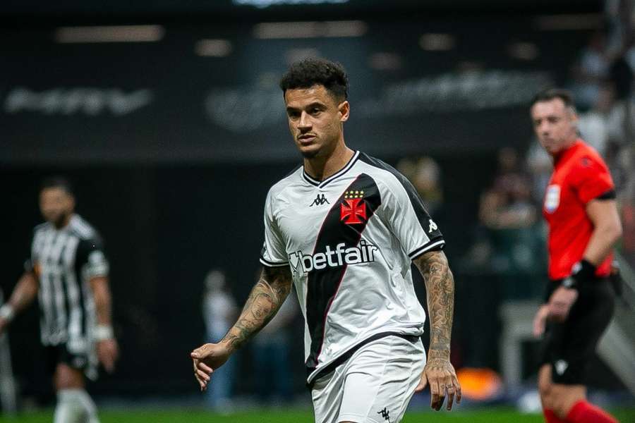 Coutinho fez sua primeira partida na volta ao Vasco