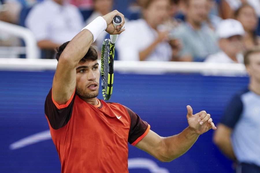 Carlos Alcaraz bol na Masters v Cincinnati obrovským favoritom.