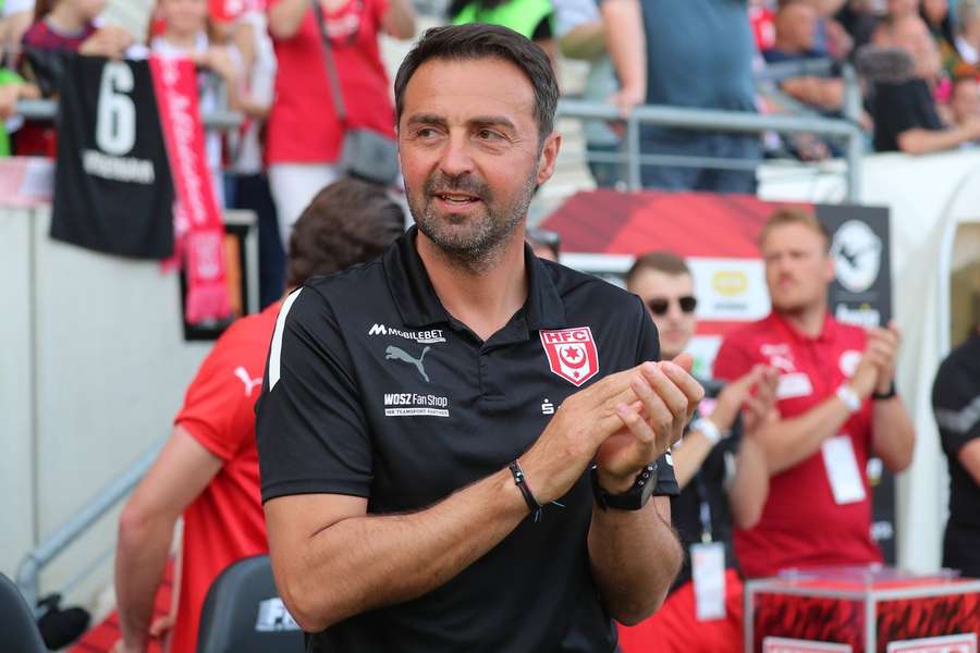Halle-Coach Sreto Ristic kann zufirieden sein
