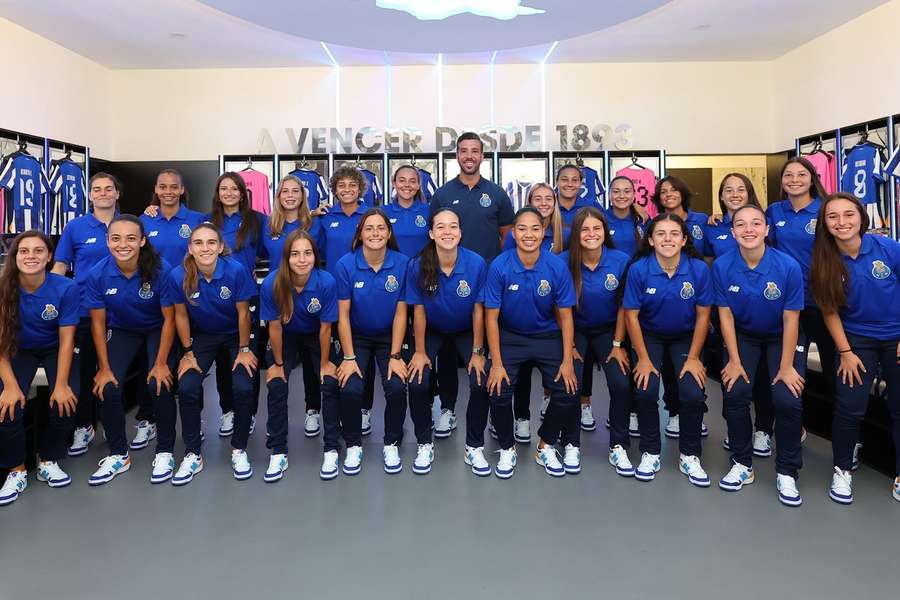 A equipa feminina do FC Porto