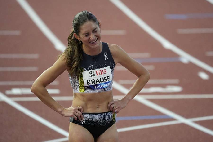 Gesa Felicitas Krause verzagte in Lausanne Gesa Felicitas Krause verzagte in Lausanne