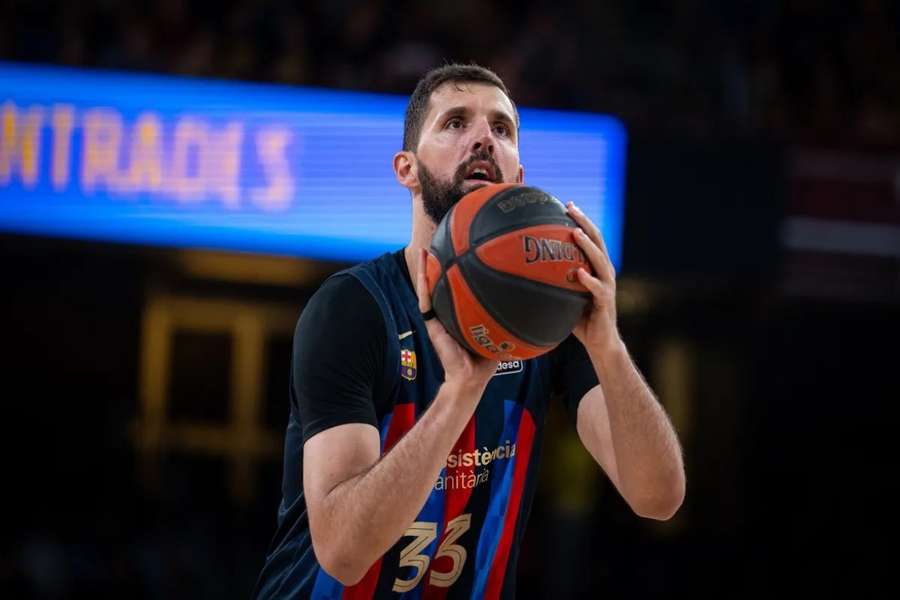Mirotic com o Barcelona na última época