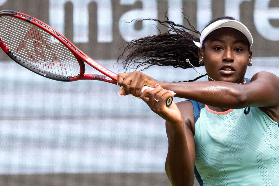 Alycia Parks é a 79.ª do ranking WTA