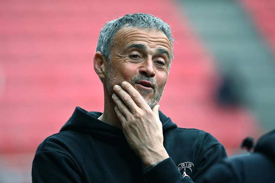 Luis Enrique, entrenador español del PSG