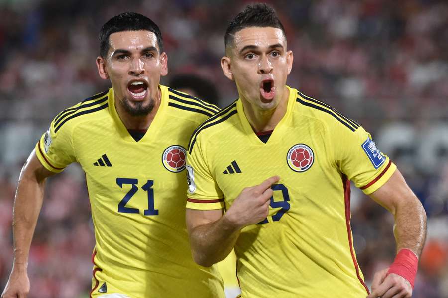 Borré marcou o golo da vitória colombiana na capital paraguaia