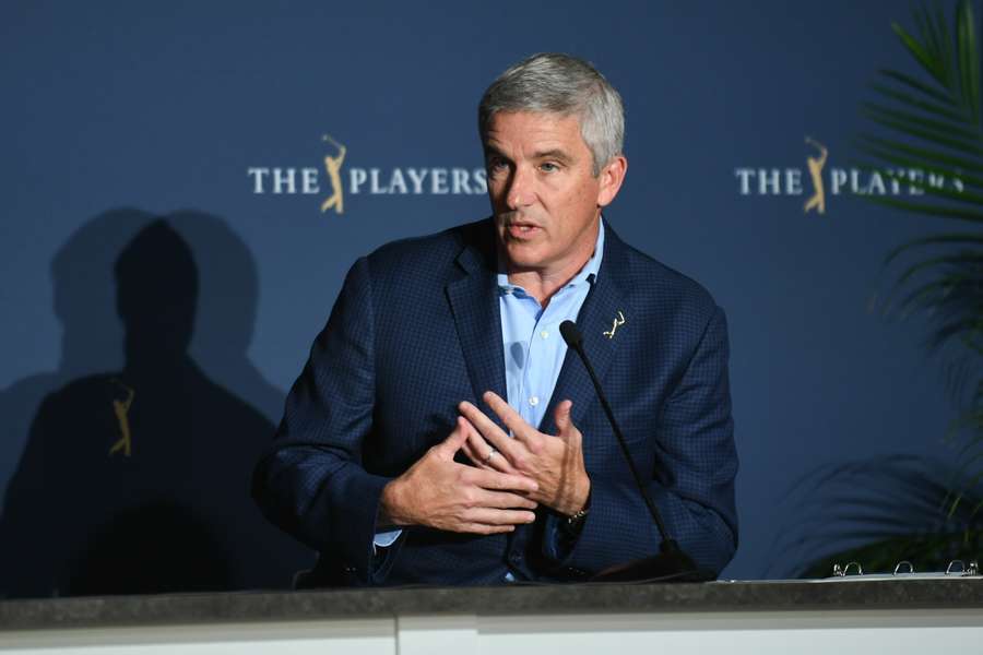 PGA Tour Commissioner Jay Monahan was announced as CEO of the new unnamed organisation