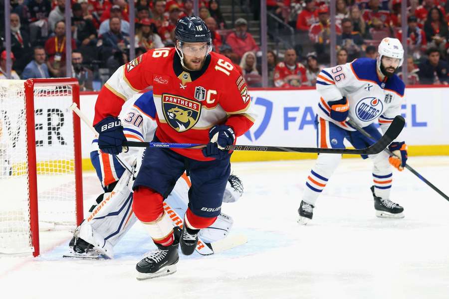 Finland's Aleksander Barkov featuring for Florida Panthers in the Stanley Cup Finland's Aleksander Barkov featuring for Florida Panthers in the Stanley Cup