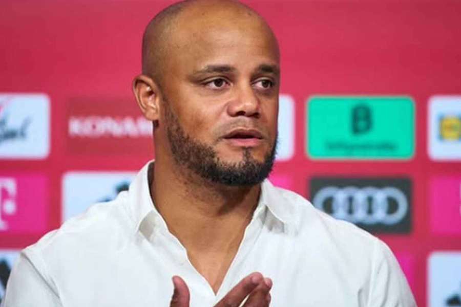 Trenér Bayernu Mnichov Vincent Kompany