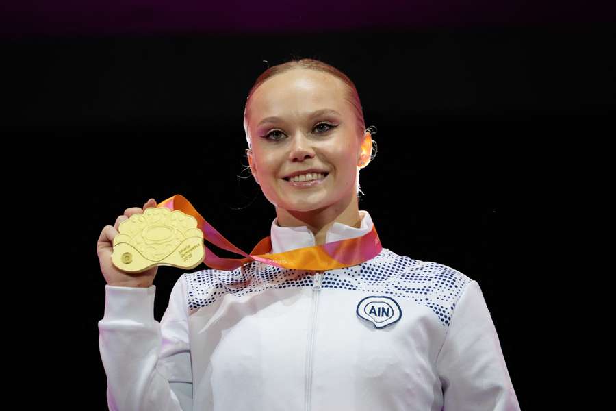 Melnikova en octobre 2025. Melnikova en octobre 2025.