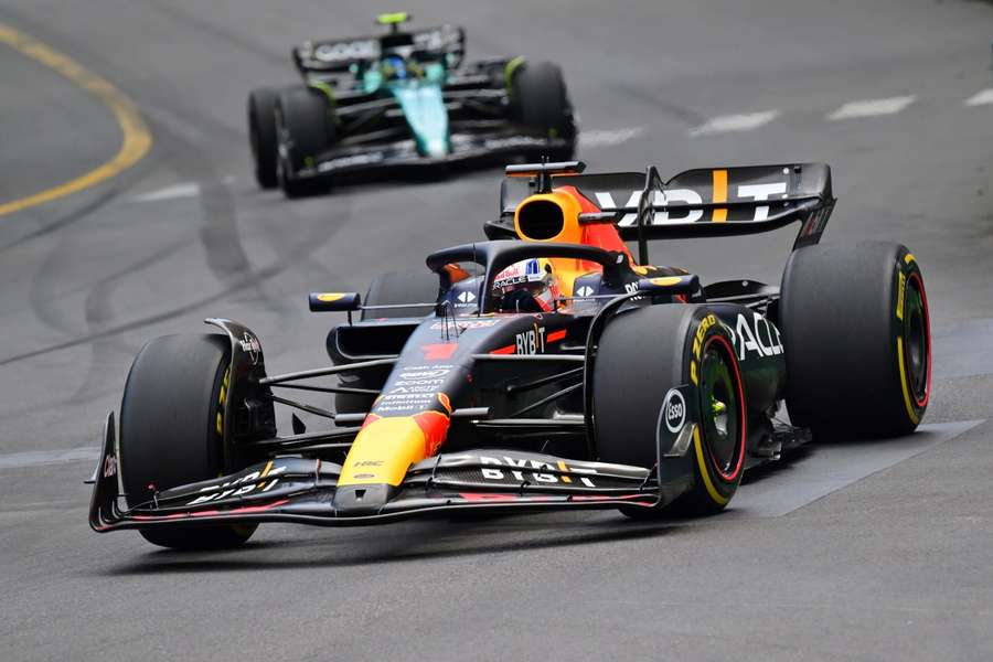 Verstappen siempre estuvo por delante de Alonso durante la carrera. 