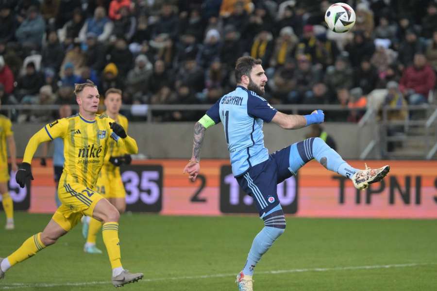 Barseghjan ratoval pre Slovan bod v Košiciach.