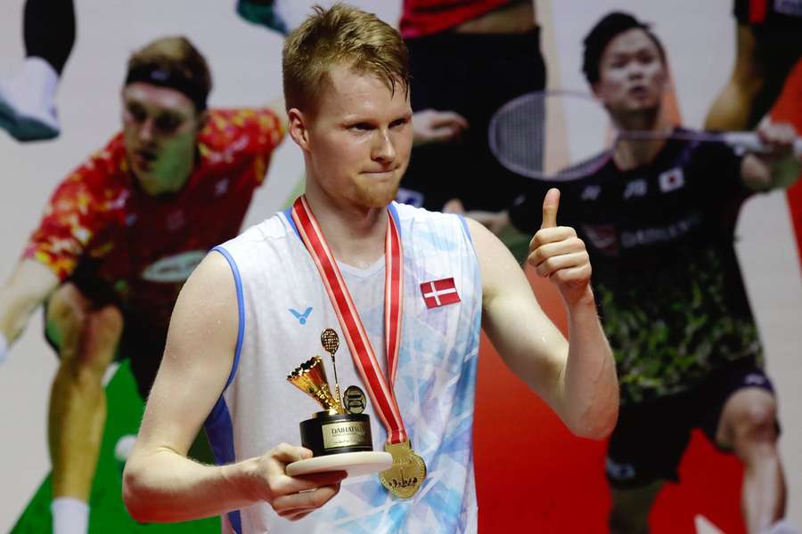 Antonsen vinder Indonesia Masters for anden gang.
