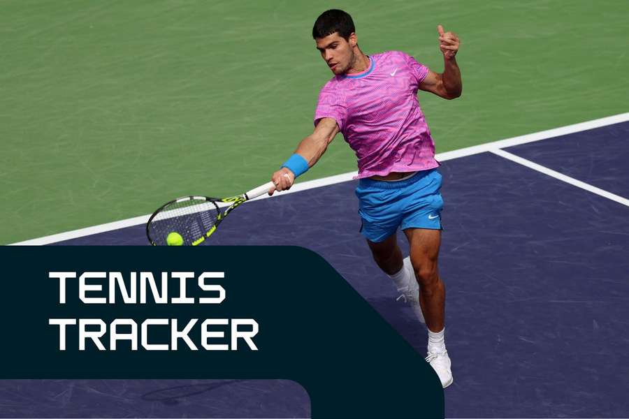 Carlos Alcaraz is through to the final eight at Indian Wells