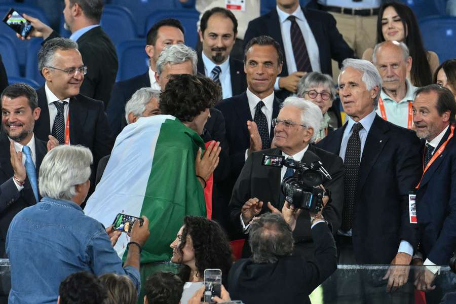 Tamberi e Mattarella