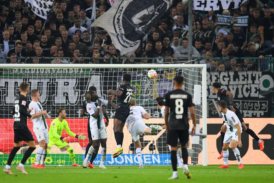 Frankfurt were too much for Gladbach in the Bundesliga on Saturday