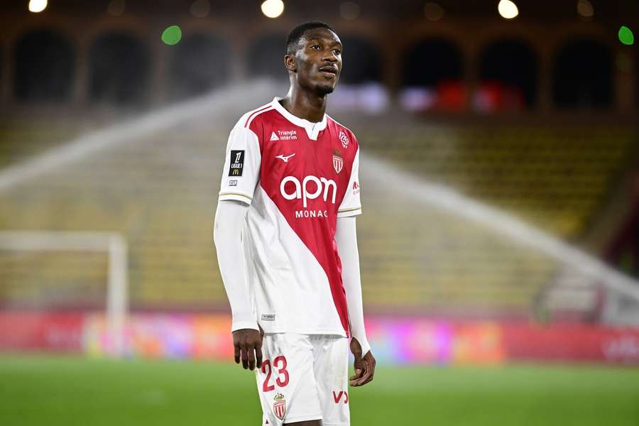Aladji Bamba, médio do Monaco Aladji Bamba, médio do Monaco