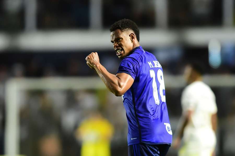 Matheus Jussa fez seu primeiro gol com a camisa do Cruzeiro