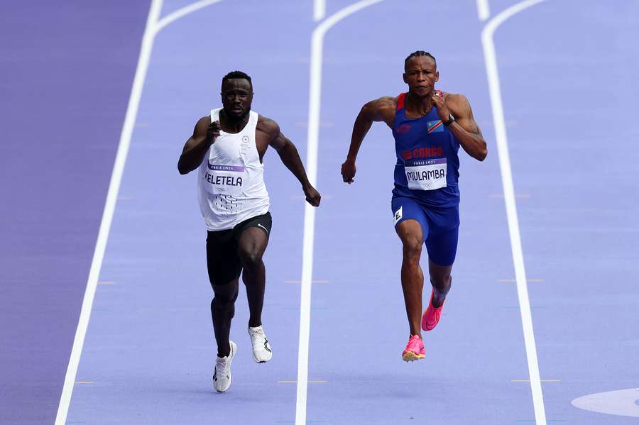 Dominique Lasconi Mulamba liep 10,54 seconden in de voorronde van de 100 meter