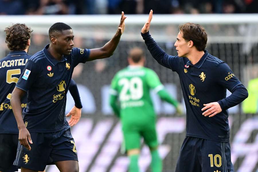 A Juventus fez um grande segundo tempo para construir a goleada