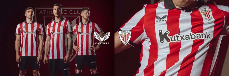 Equipación del Athletic para la 25/26