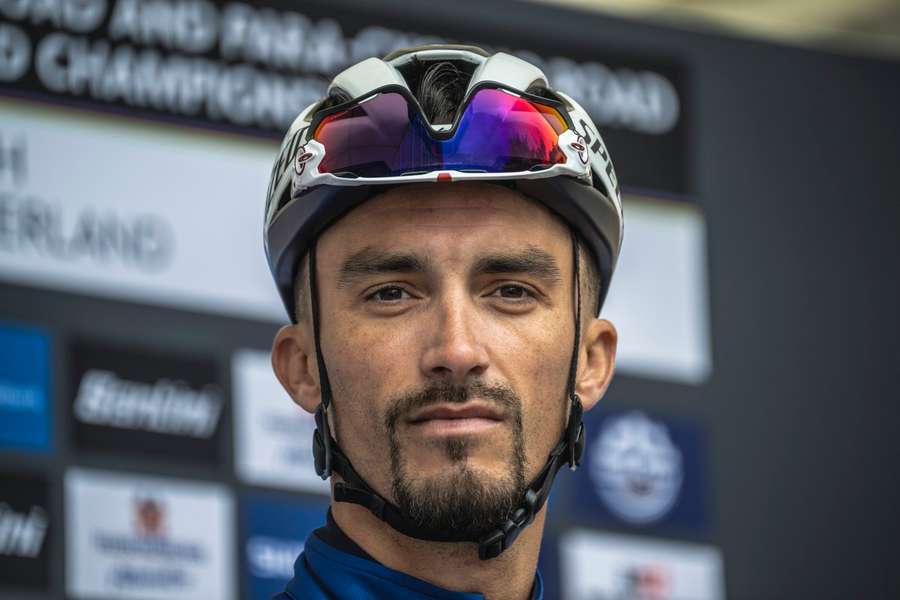 Julian Alaphilippe em outubro passado