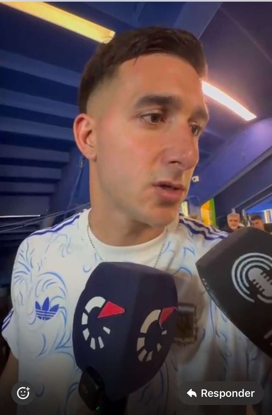 Juan Musso, en la entrevista con Flashscore