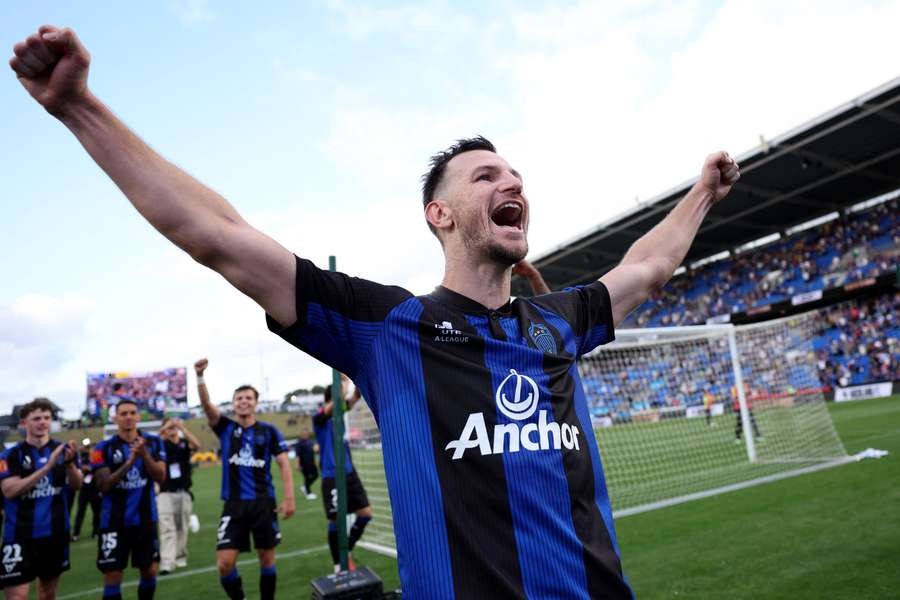 Tommy Smith pe când evolua la Auckland FC Tommy Smith pe când evolua la Auckland FC