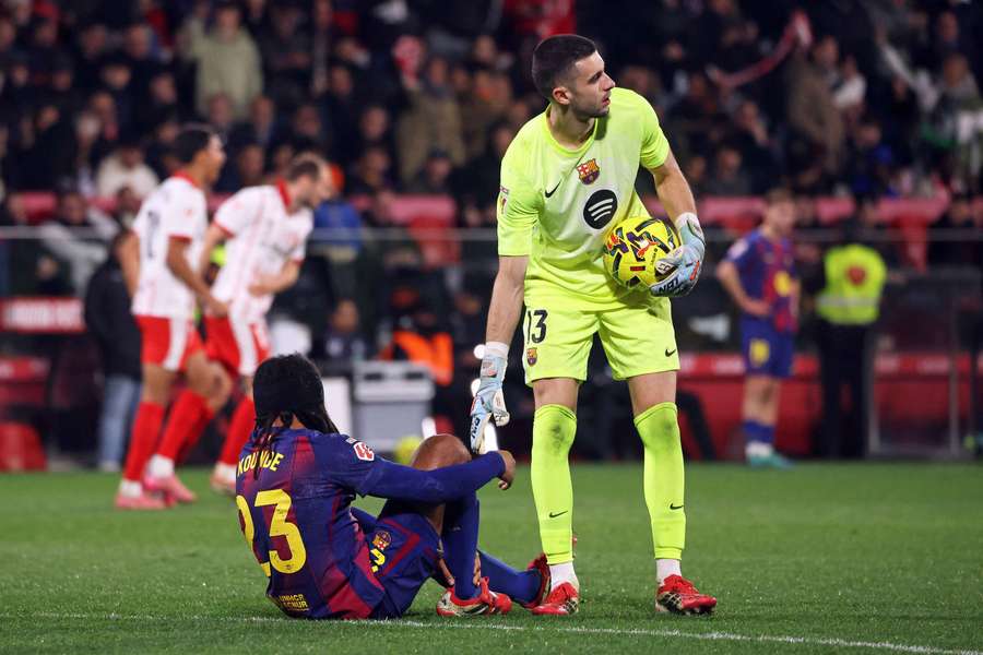 Koundé y Joan García Koundé y Joan García