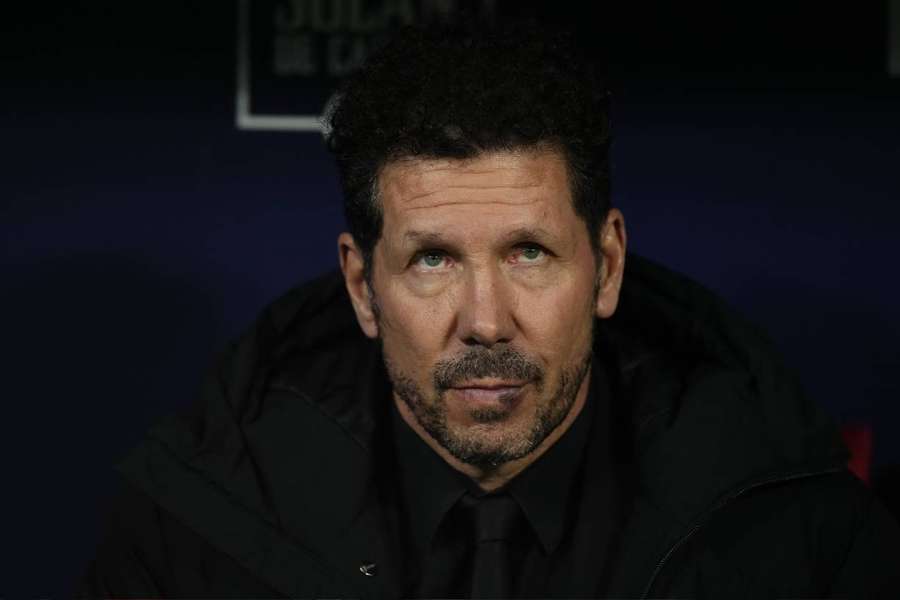 Diego Simeone, treinador do Atlético de Madrid