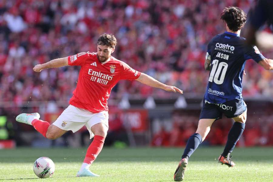 Kokçü marcou pelo Benfica