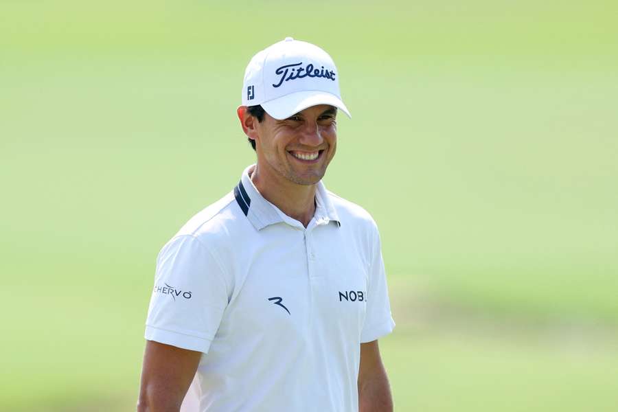 Matteo Manassero durante il DP World Tour Championship 2024