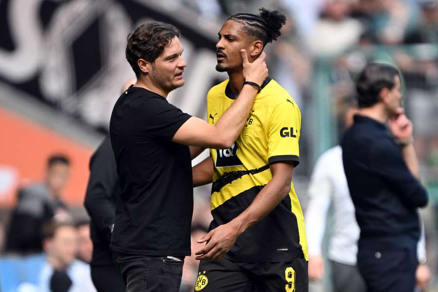 Haller picked up another injury for Dortmund