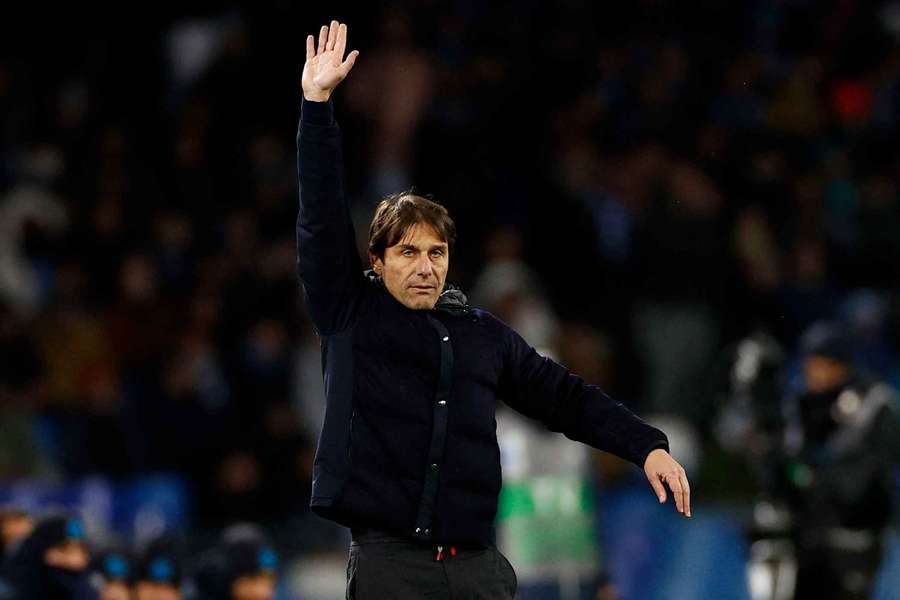 Napoli coach Antonio Conte is looking to add another title to his collection