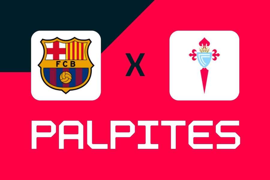 Barcelona x Celta de Vigo, quarta-feira (22), às 16h30 (Horário de Brasília)