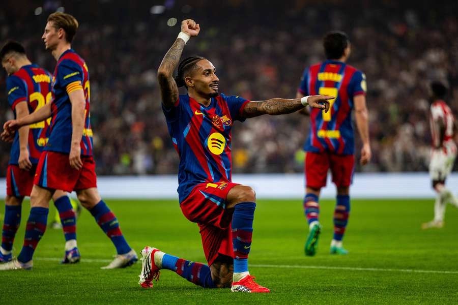 Raphinha a marcat două goluri