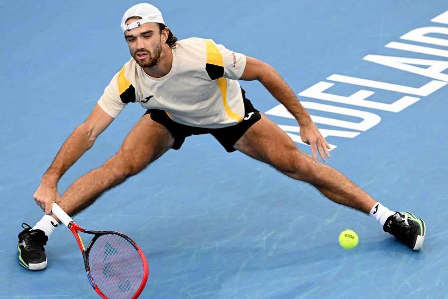 Tomáš Macháč počas turnaja v Adelaide.