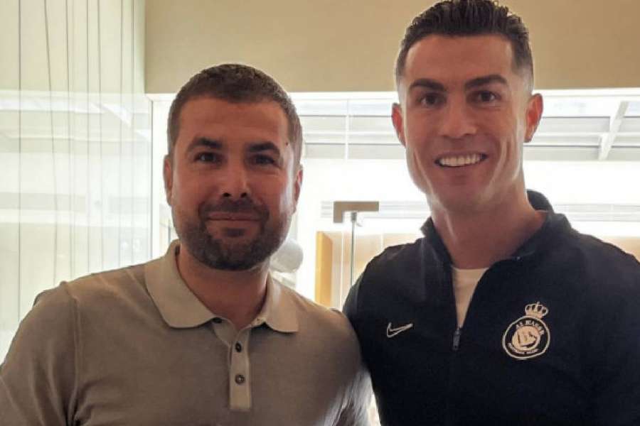 Adrian Mutu s-a întâlnit cu Ronaldo în Arabia Saudită