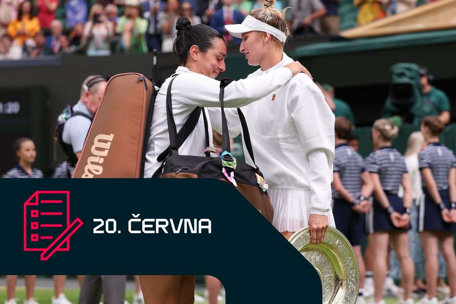 Vondroušová porazila Jabeurovou předloni ve finále Wimbledonu.