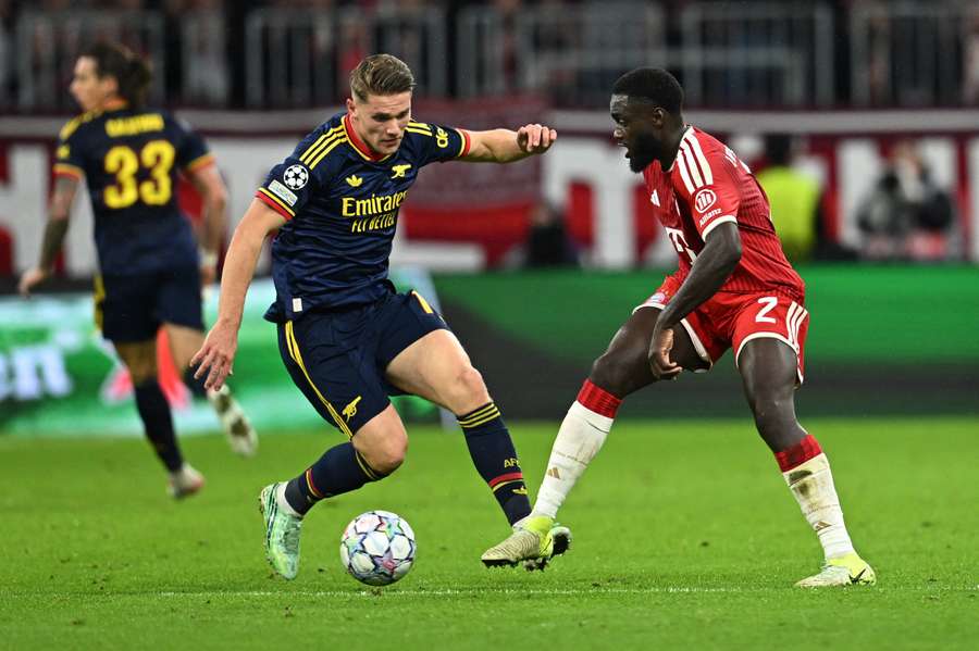 Arsenal e Bayern de Munique fizeram grande jogo
