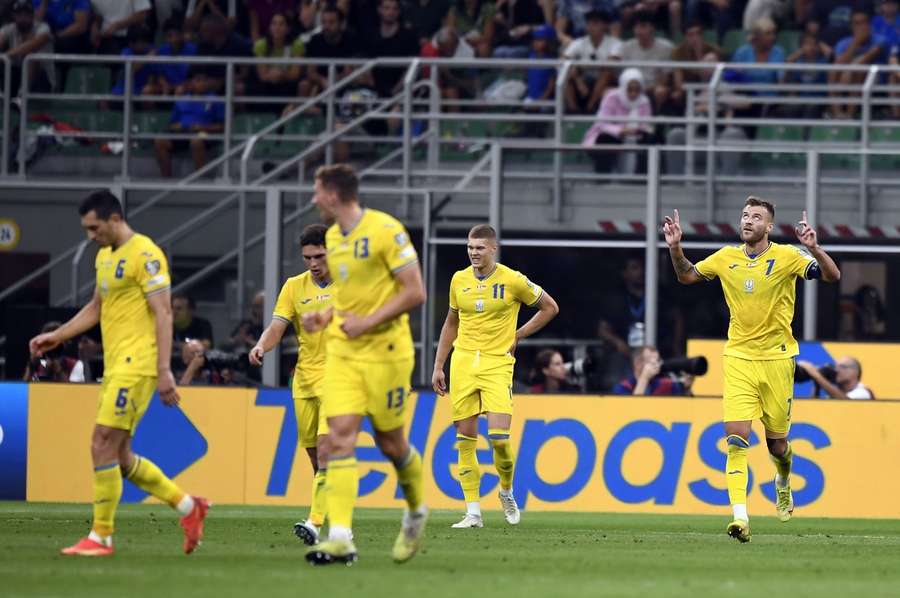 Oekraïne kwam in de kwalificatiefase slechts één doelpunt tekort om Italië een voet dwars te zetten