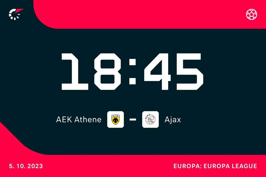 18:45: AEK Athene - Ajax