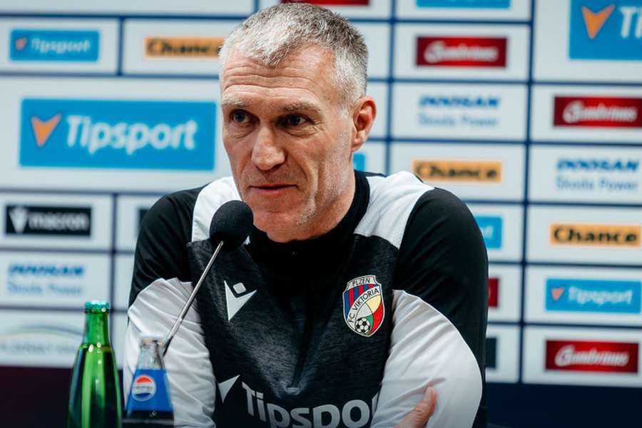 Trenér Martin Hyský na startu zimní přípravy.