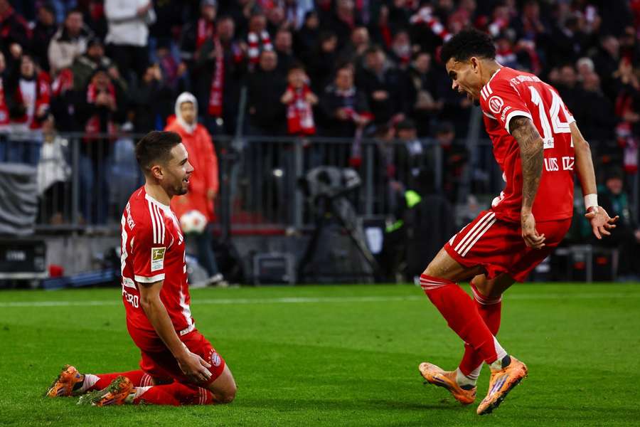 Gólová radosť Guerreira a Díaza.