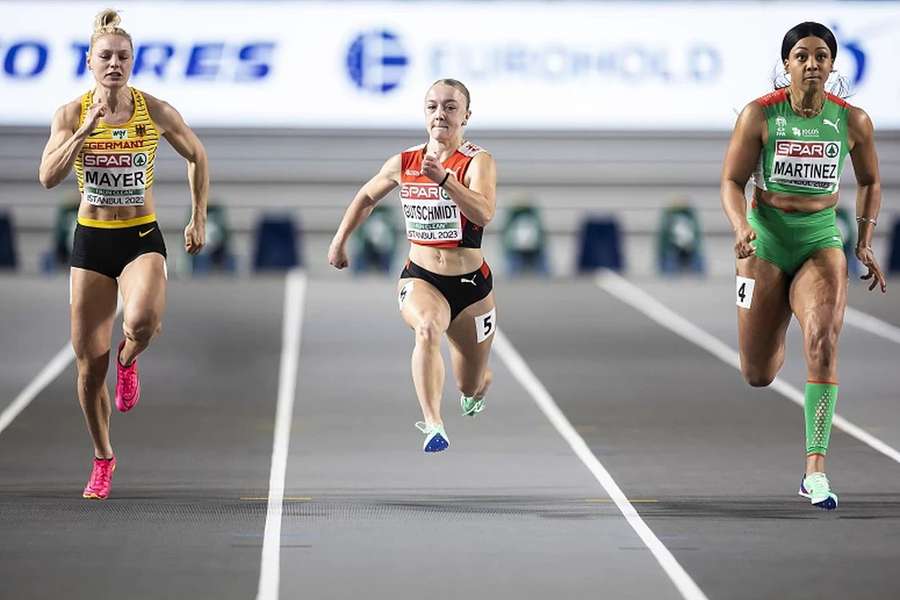 Arialis Martínez está na final dos 60 metros em Istambul