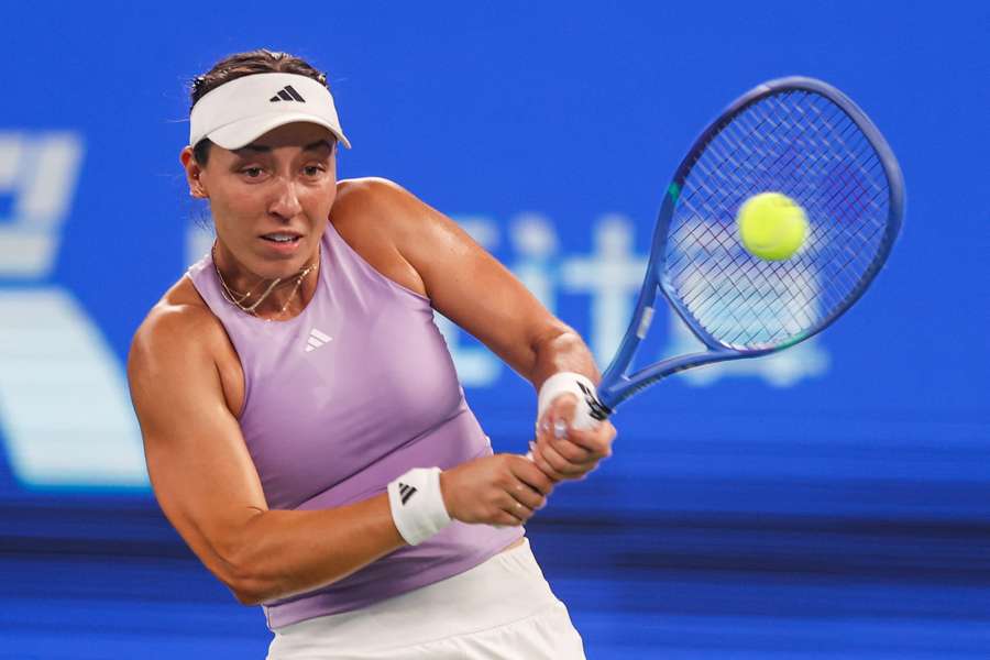 Jessica Pegula face à Coco Gauff lors de la finale du Wuhan Open 2025 Jessica Pegula face à Coco Gauff lors de la finale du Wuhan Open 2025