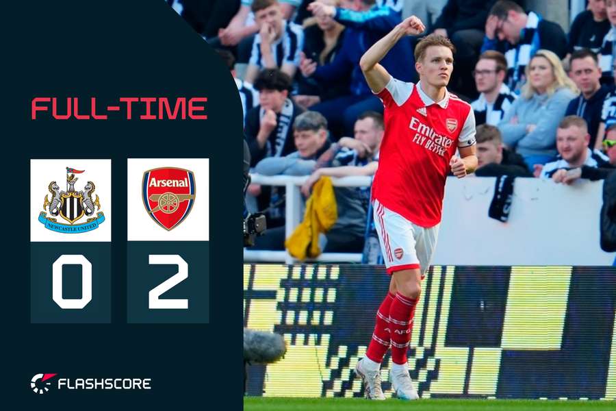 Arsenal took the spoils at St James' Park