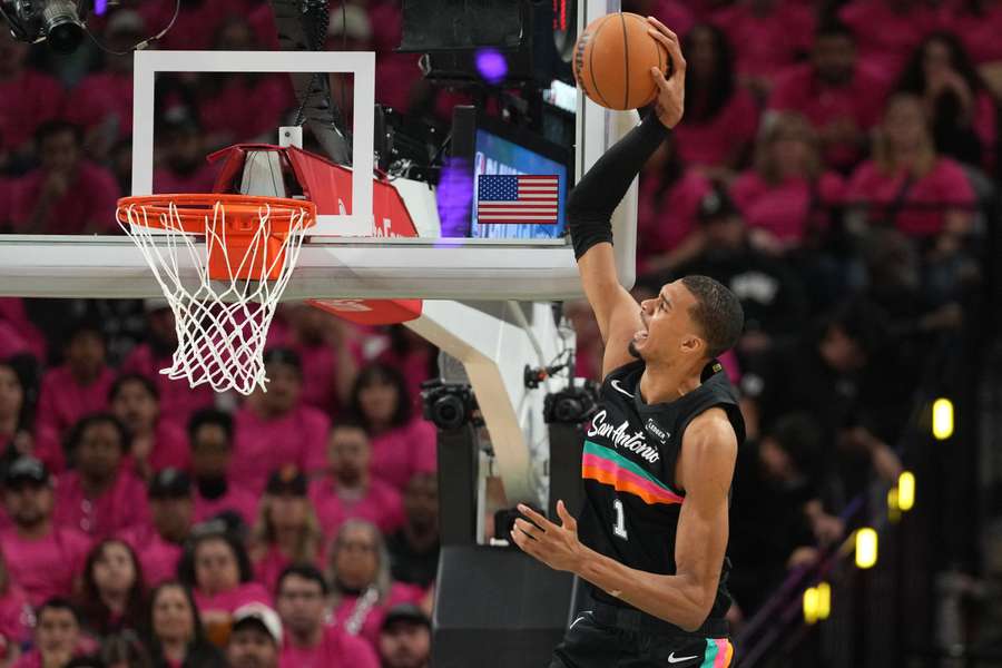 Wembanyama byl k nezastavení.