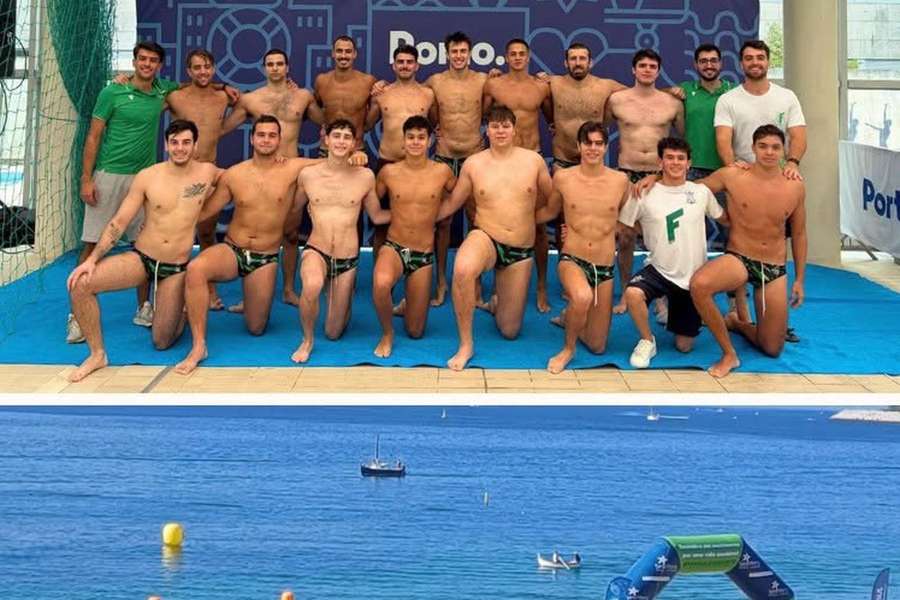 Equipa do Real Clube Fluvial Portuense