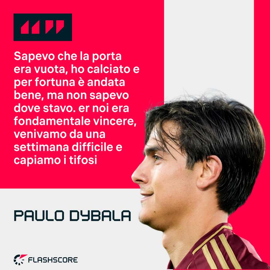 Le parole di Dybala